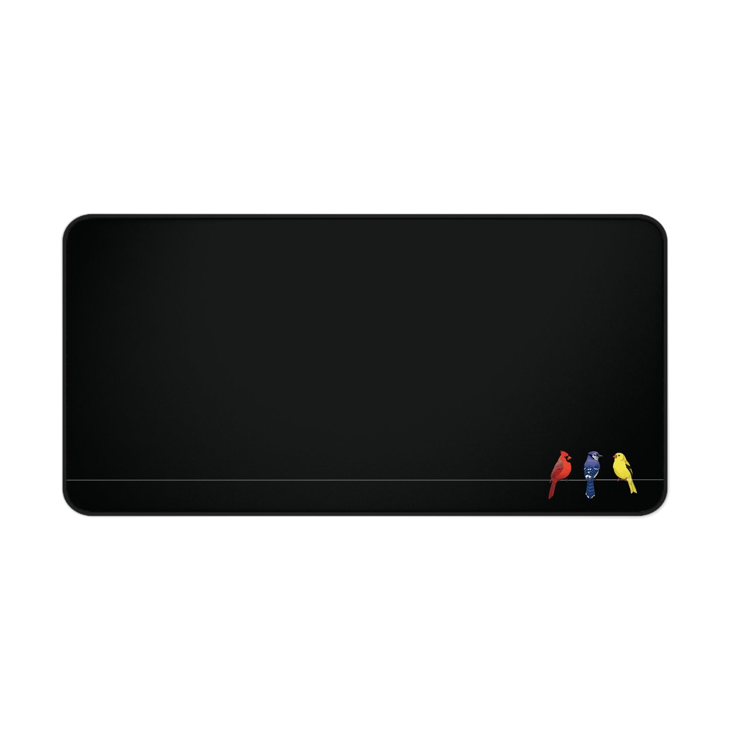 Whispering Birds – Minimalist Desk Mat