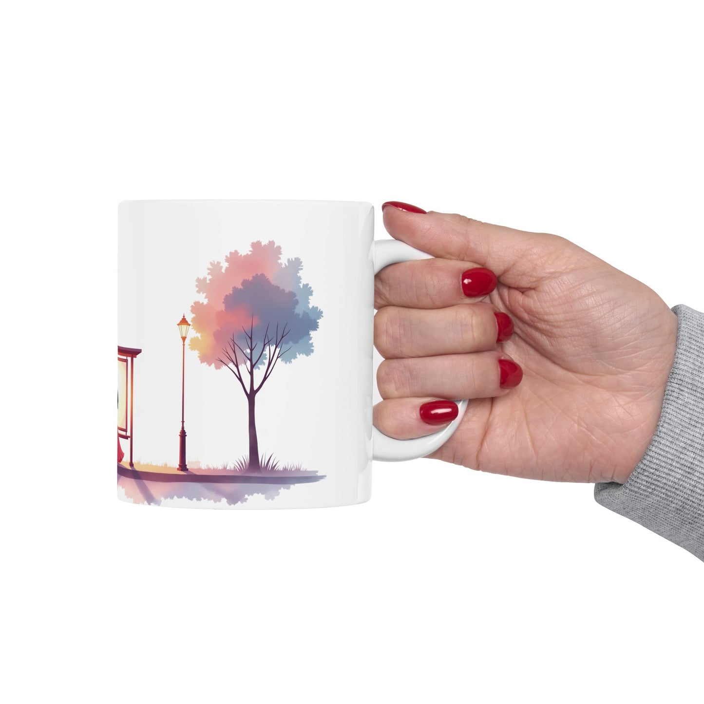 Twilight Promises – Artistic Ceramic Mug