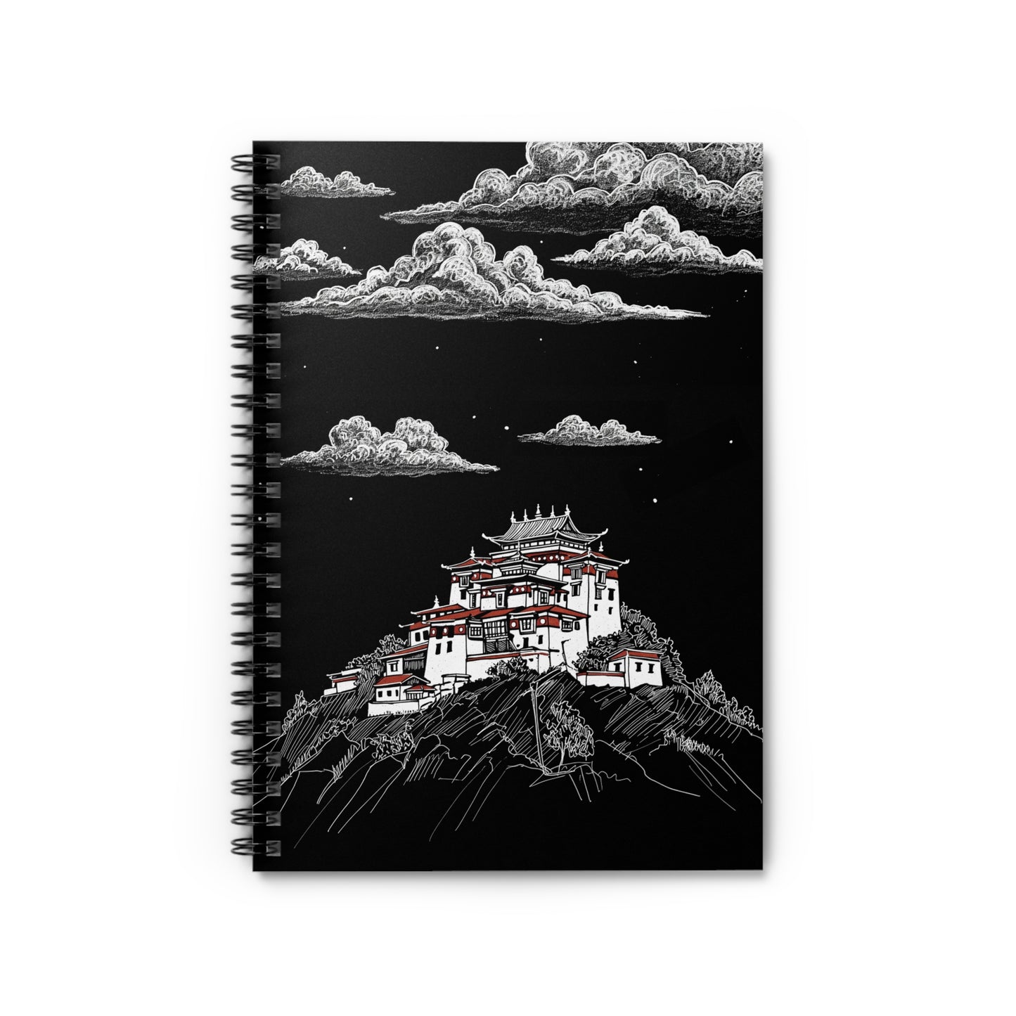 Temple Above Time – Spiral Notebook