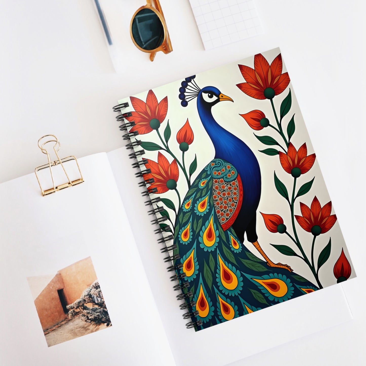 Regal Plumage – Spiral Notebook