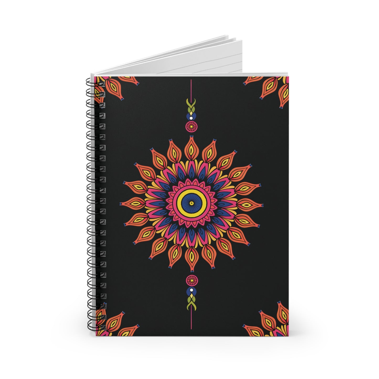 Eclipsed Bloom – Spiral Notebook