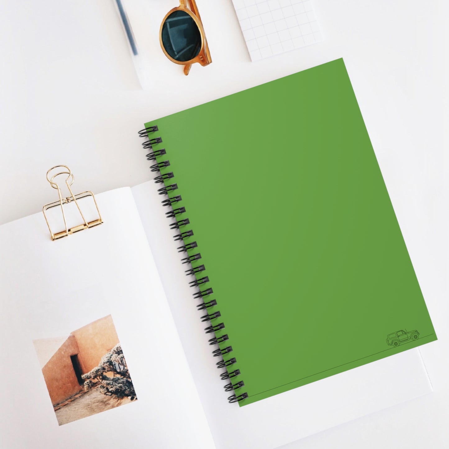 Wander Wheels – Spiral Notebook