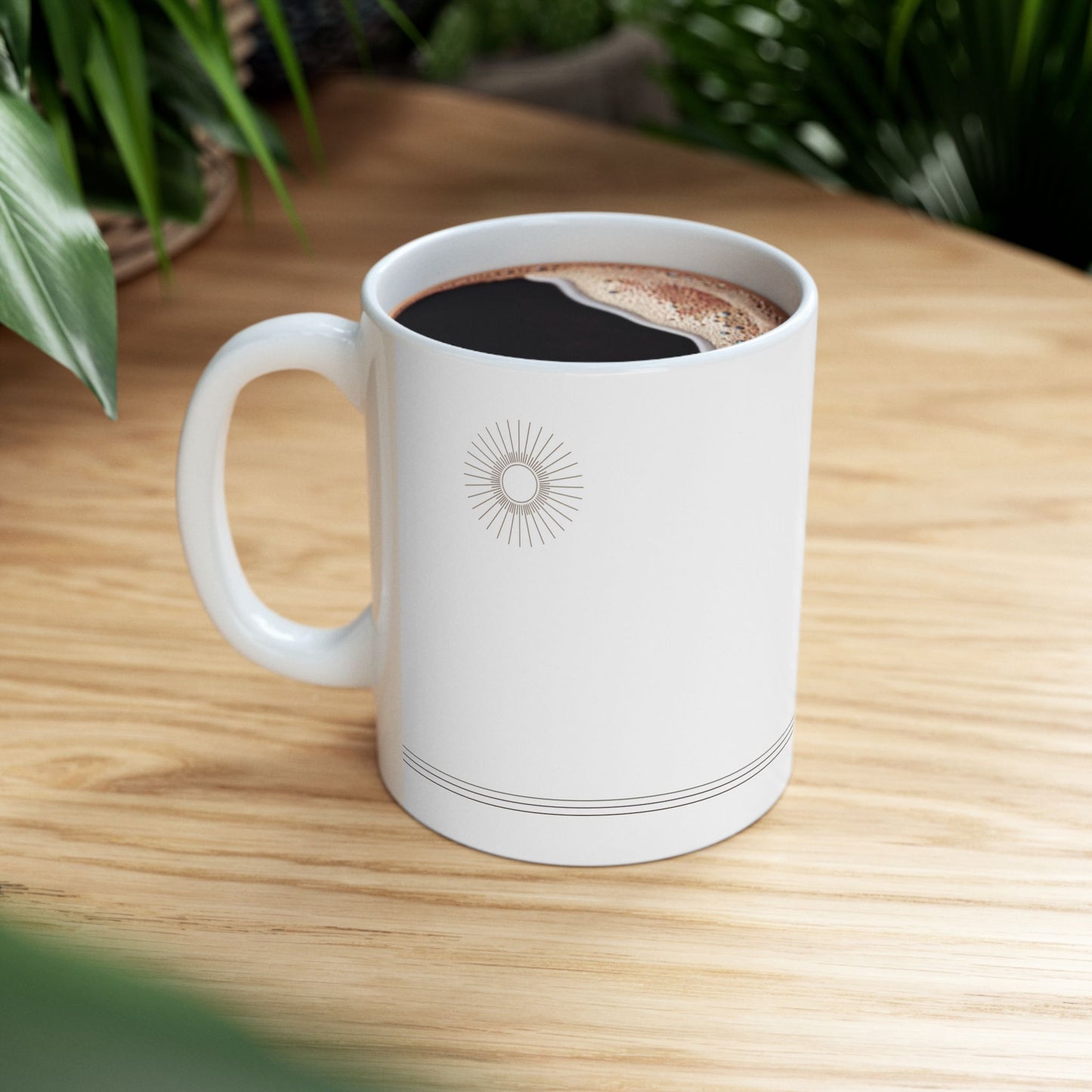 Desert Drive – Minimalist Ceramic Mug