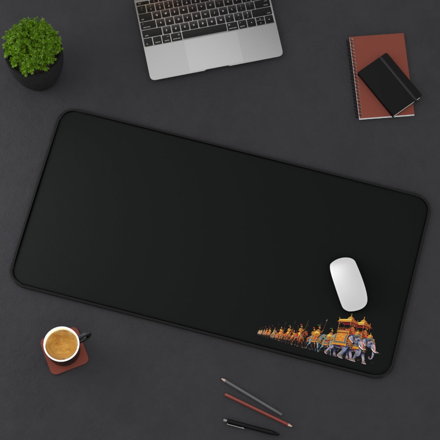 March of the Maharajas β Heritage Desk Mat