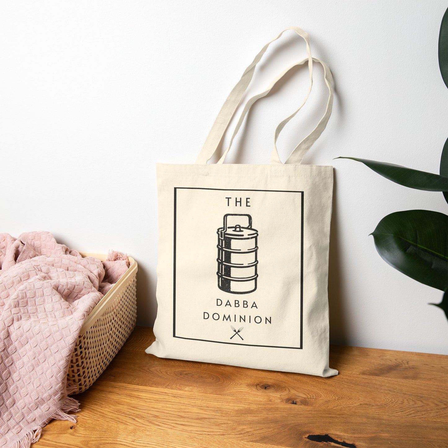 Dabba Dominion - Minimal Tote Bag