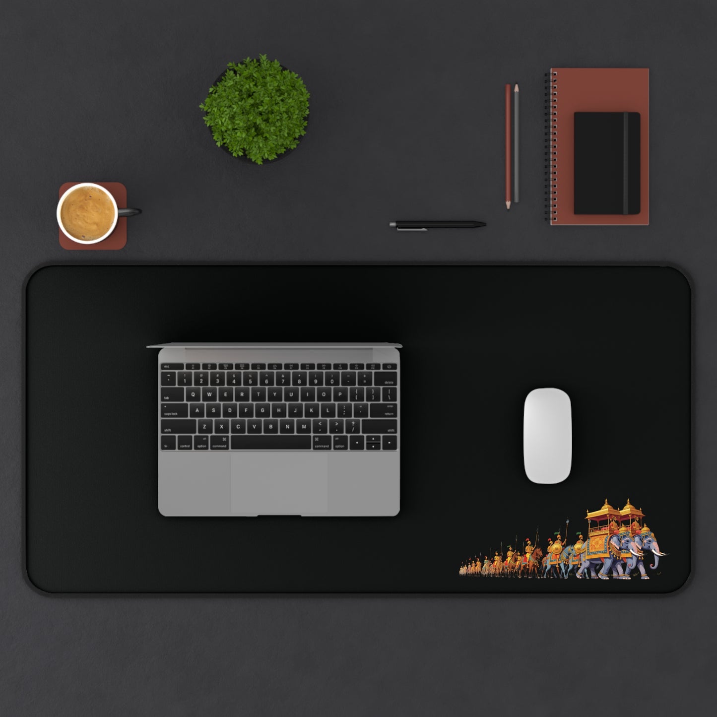 March of the Maharajas β Heritage Desk Mat