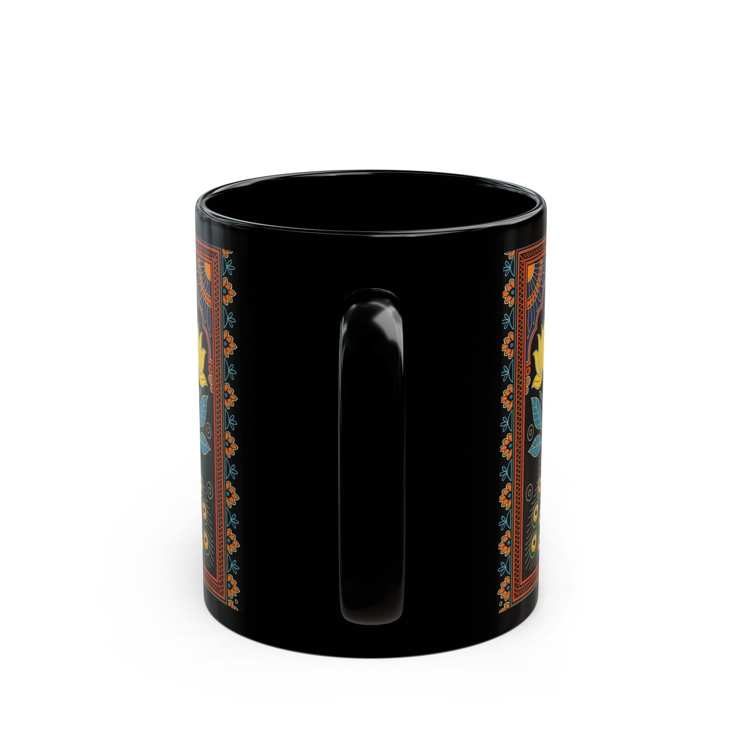 Whispers of Vrindavan – Artistic Ceramic Mug