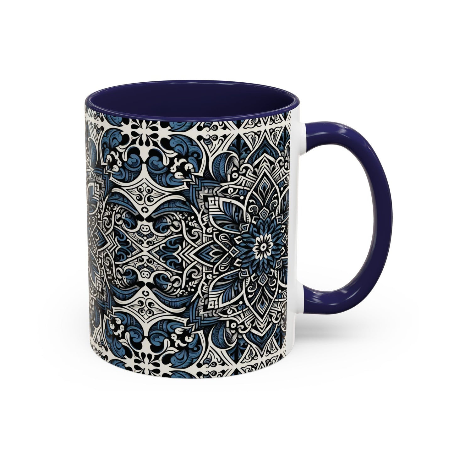 Indigo Bloom – Accent Mug