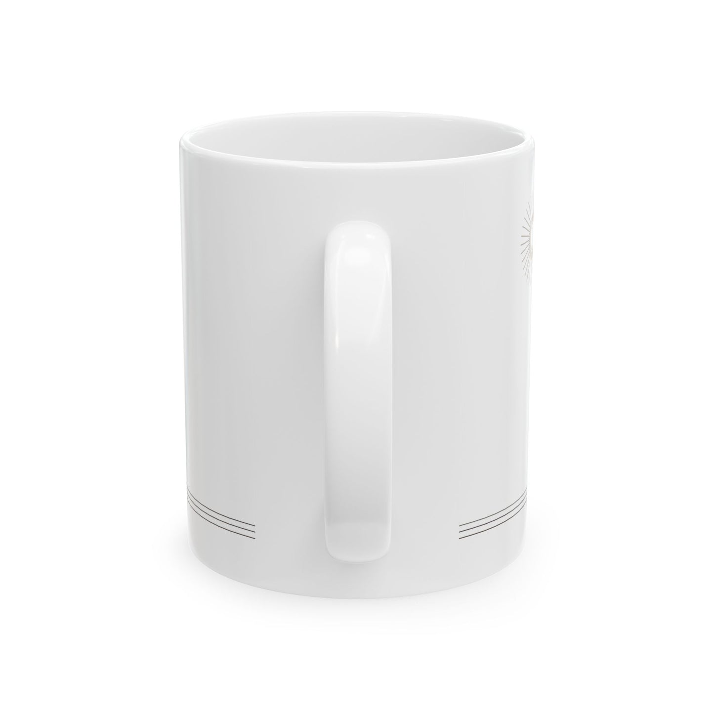 Desert Drive – Minimalist Ceramic Mug