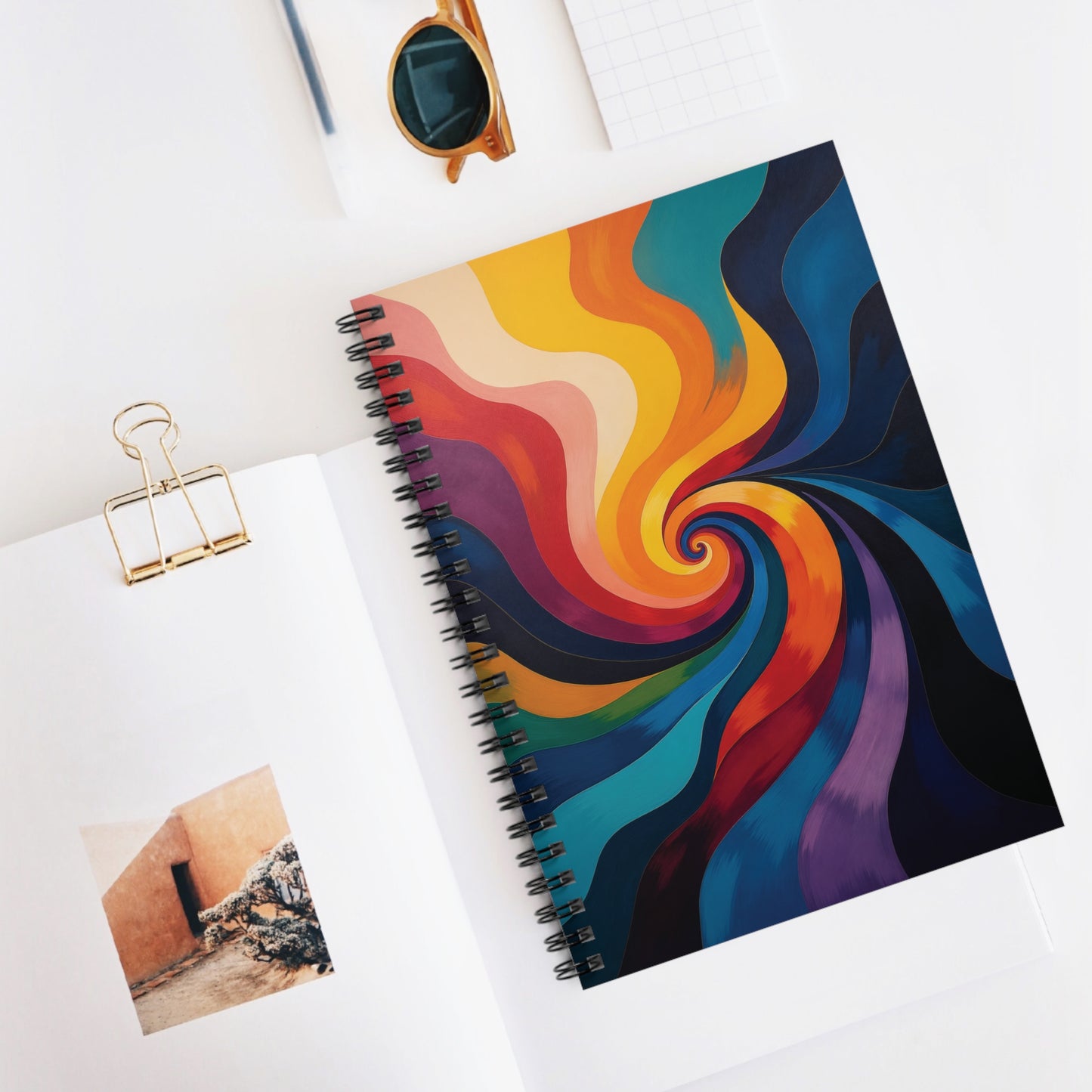 Color Sonata – Artistic Spiral Notebook