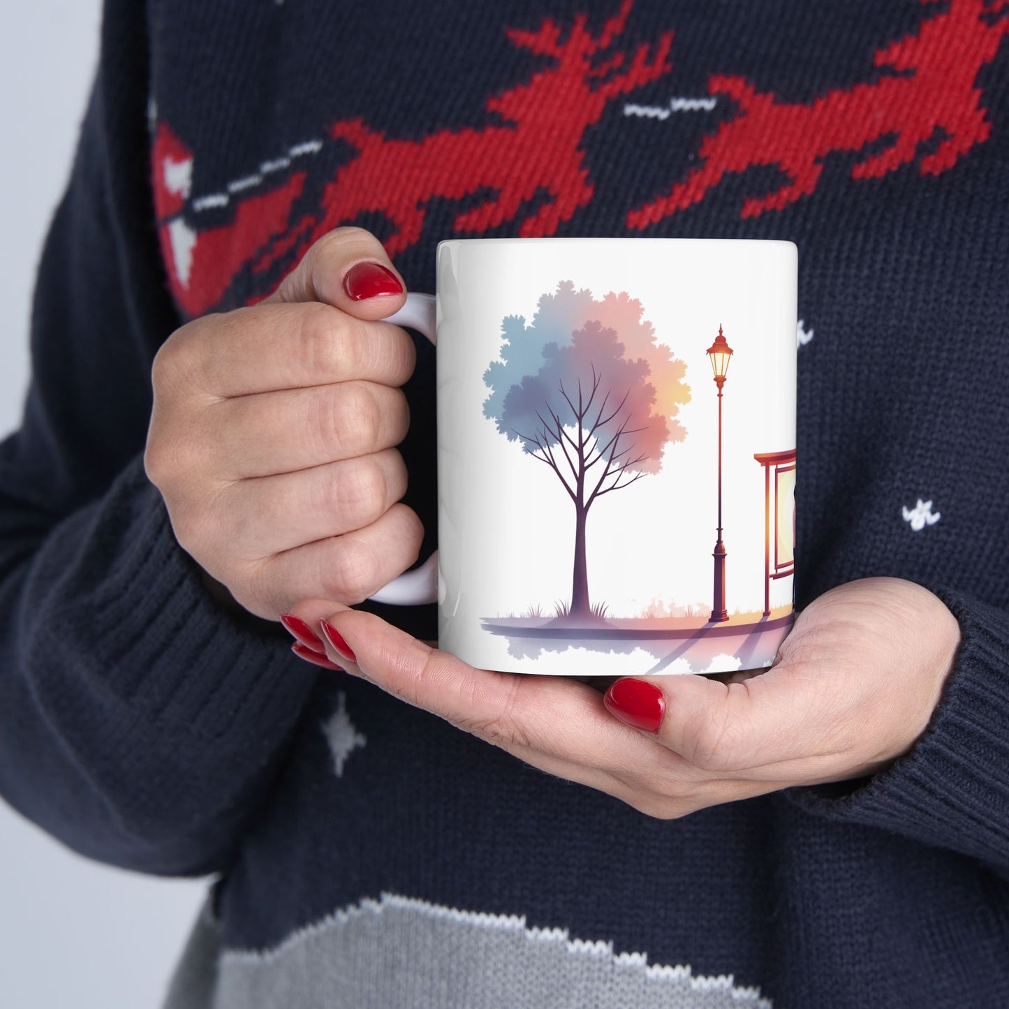 Twilight Promises – Artistic Ceramic Mug