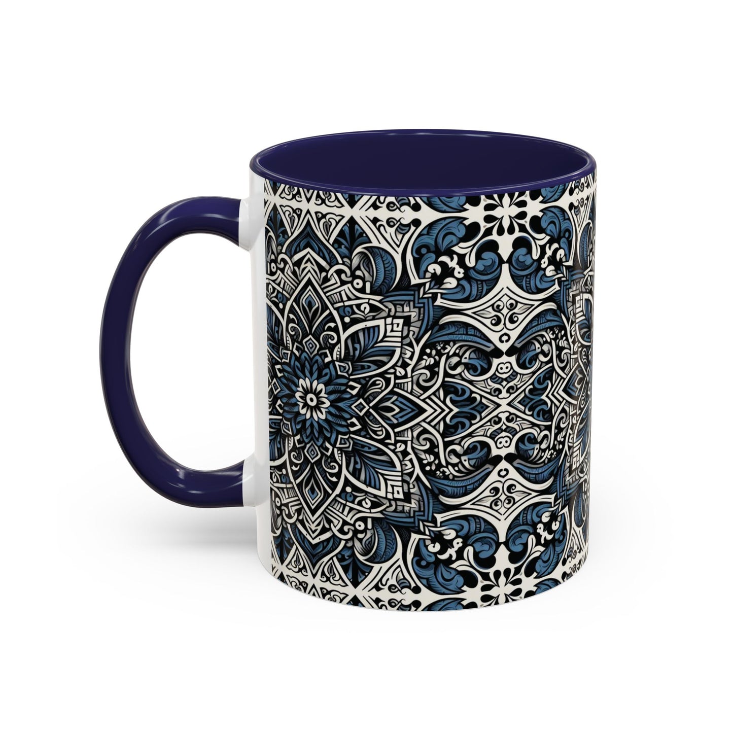 Indigo Bloom – Accent Mug