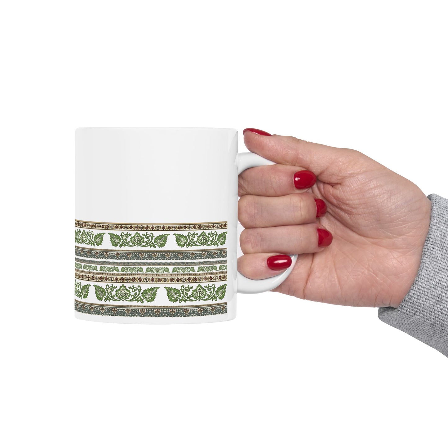 Neem Scroll – Ceramic Mug