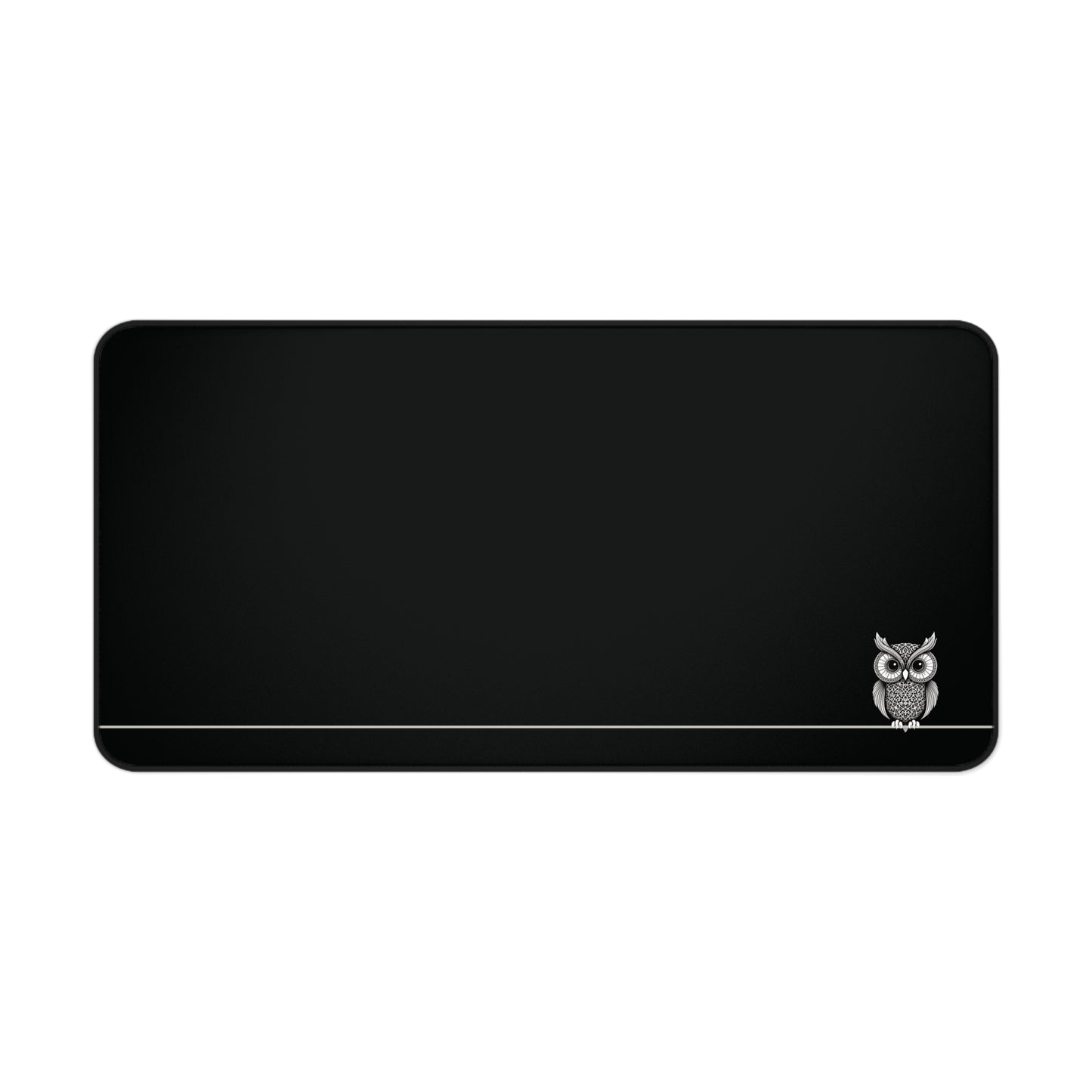 Silent Watcher – Minimalist Desk Mat