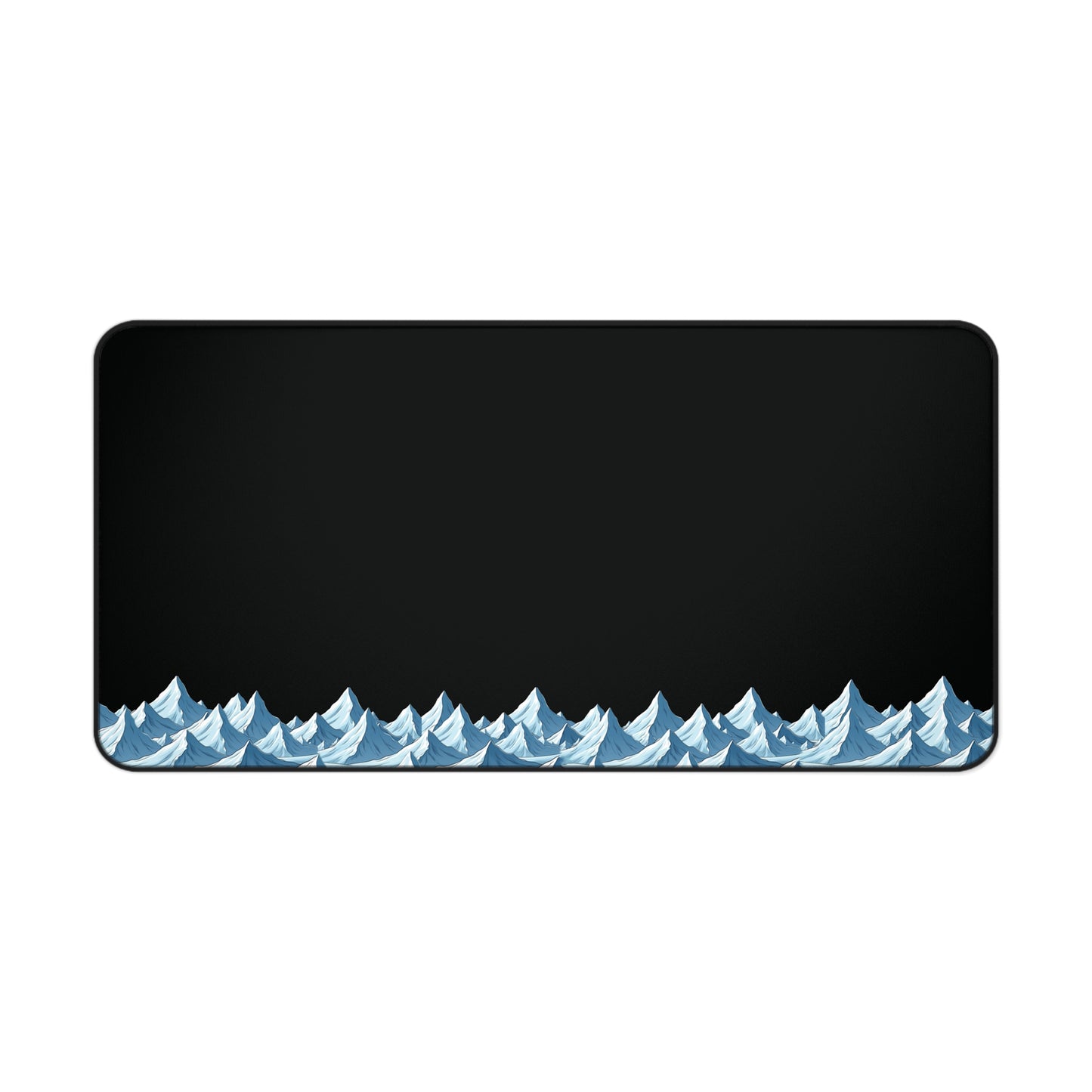 Frozen Edge – Minimalist Desk Mat