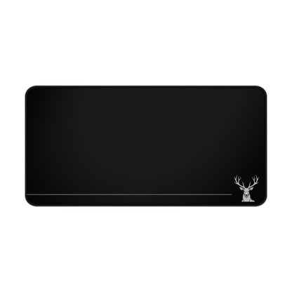 Crowned Stillness – Minimalist Desk Mat