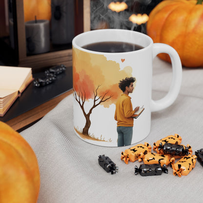 Love Is Just Around – Artistic Ceramic Mug