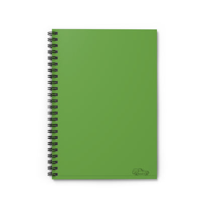 Vehicle Minimalistic Spiral Notebook - Ruled Line