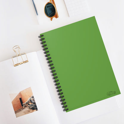 Vehicle Minimalistic Spiral Notebook - Ruled Line