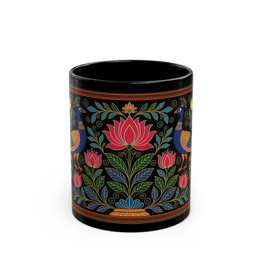 Whispers of Vrindavan – Artistic Ceramic Mug