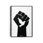 Resist – Minimalist Spiral Notebook