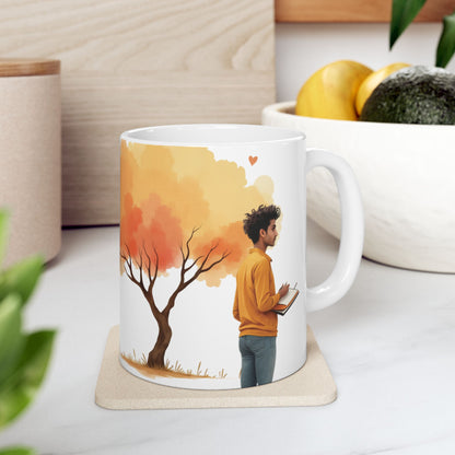 Love Is Just Around – Artistic Ceramic Mug