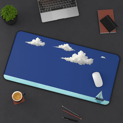 Tranquil Voyage – Minimalist Desk Mat