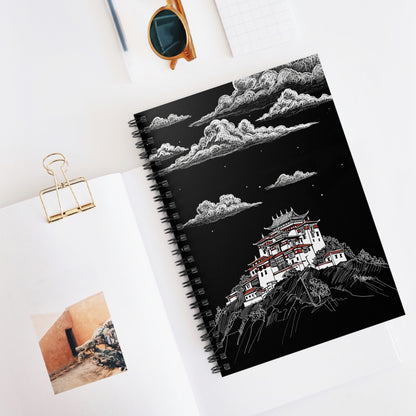 Temple Above Time – Spiral Notebook