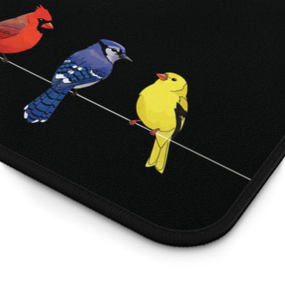 Whispering Birds – Minimalist Desk Mat