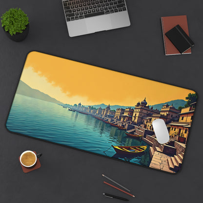 Golden Ghats – Heritage Desk Mat