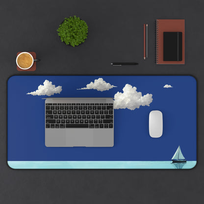 Tranquil Voyage – Minimalist Desk Mat