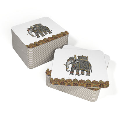 Coasters Indian Elephant Design Set