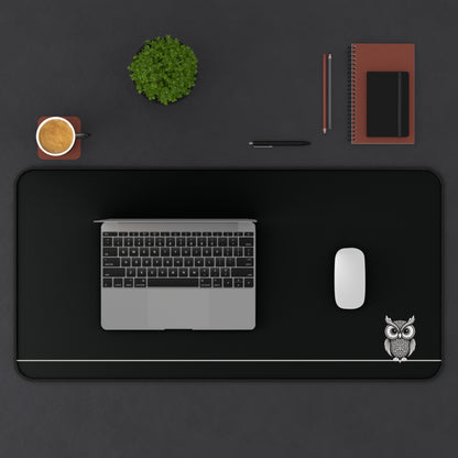 Silent Watcher – Minimalist Desk Mat