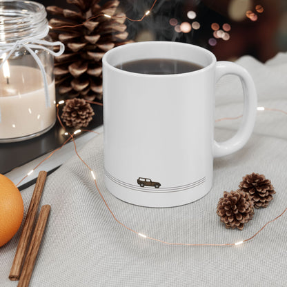 Desert Drive – Minimalist Ceramic Mug