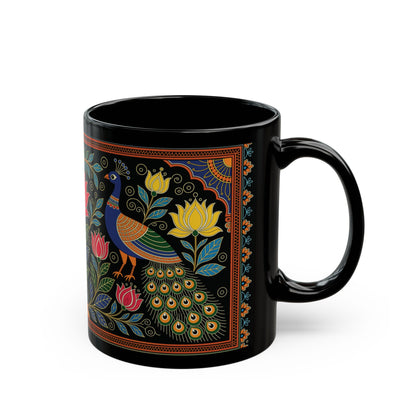 Whispers of Vrindavan – Artistic Ceramic Mug