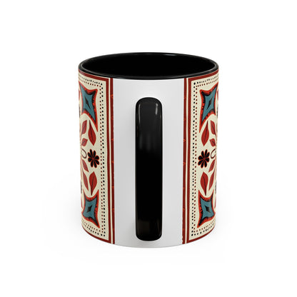 Crimson Orbit – Accent Mug