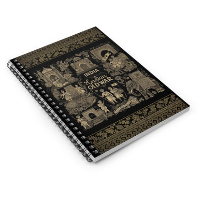 Vintage Indian War Era Spiral Notebook