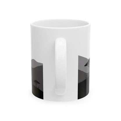 Elephants of Dusk – Minimalist Ceramic Mug