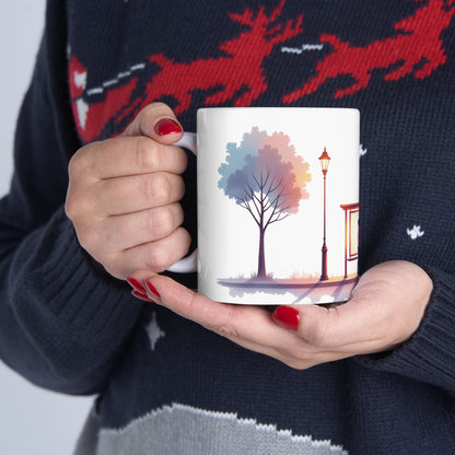 Twilight Promises – Artistic Ceramic Mug