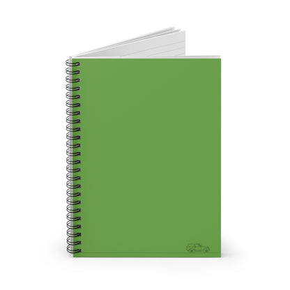 Vehicle Minimalistic Spiral Notebook - Ruled Line