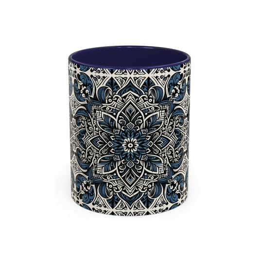 Indigo Bloom – Accent Mug