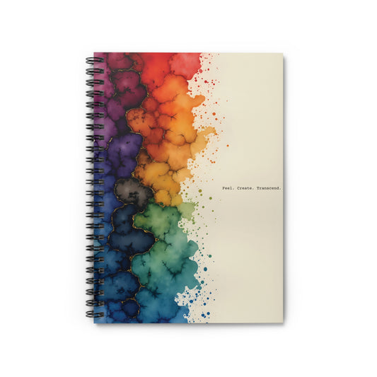 Navarasa Spectrum – Artistic Spiral Notebook