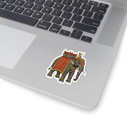 Colorful Elephant Kiss-Cut Stickers - Perfect for Laptops, Water Bottles & Celebrations