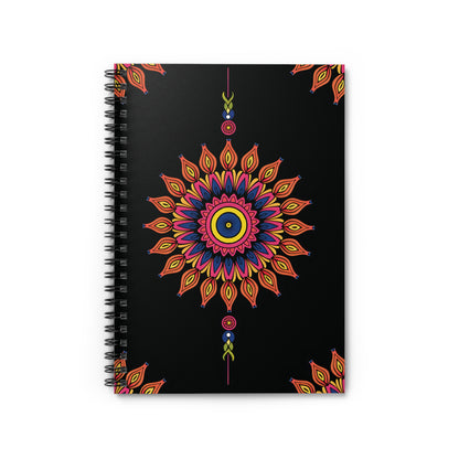 Eclipsed Bloom – Spiral Notebook