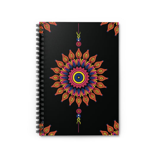 Eclipsed Bloom – Spiral Notebook