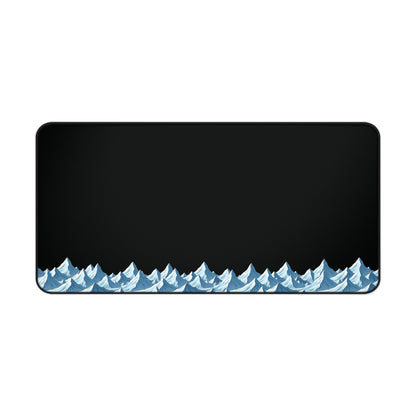 Frozen Edge – Minimalist Desk Mat
