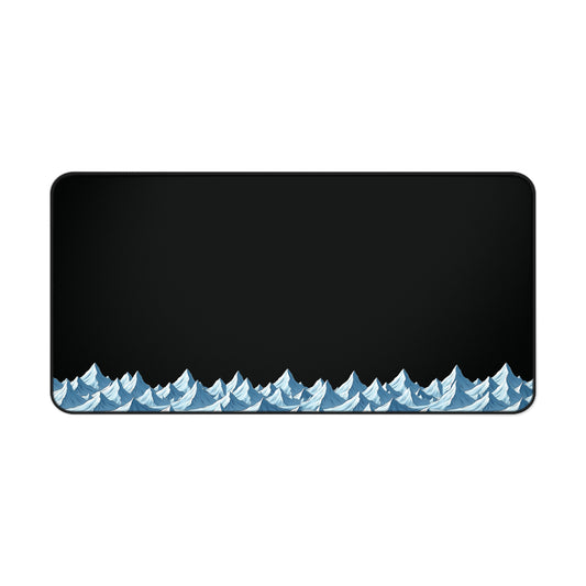 Frozen Edge – Minimalist Desk Mat