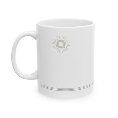 Desert Drive – Minimalist Ceramic Mug